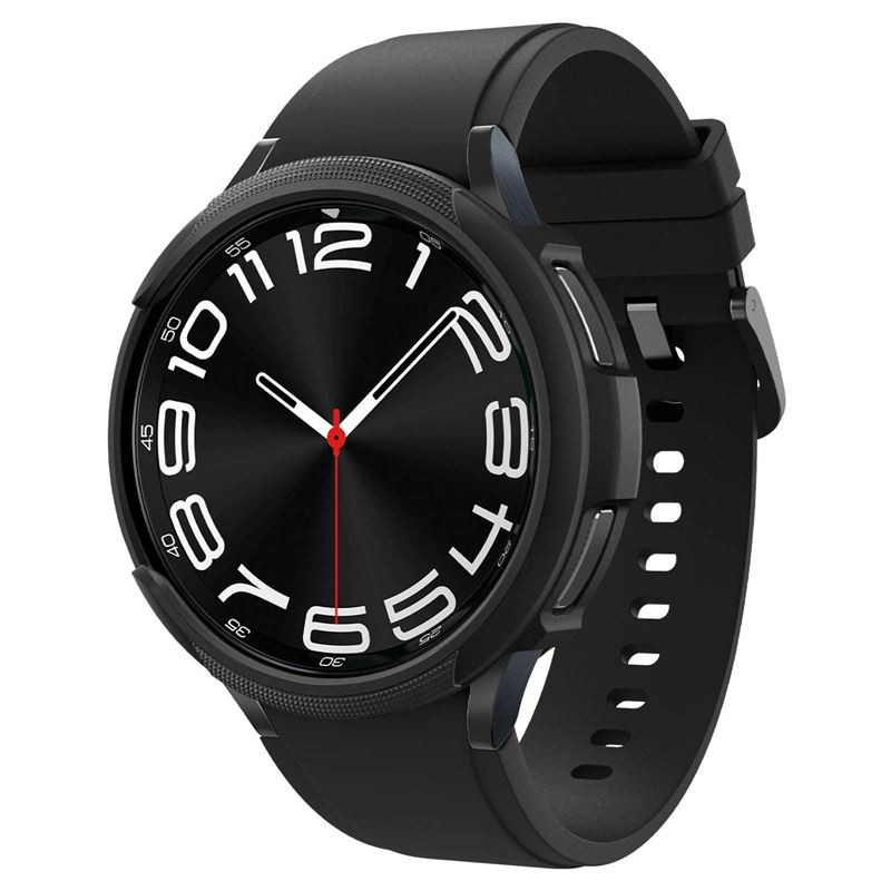 Spigen Liquid Air, matte black - Samsung Galaxy Watch6 Classic 43mm