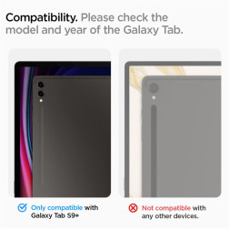 Spigen Tough Armor Pro, black - Samsung Galaxy Tab S10/S9+
