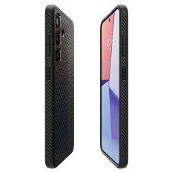 Spigen Liquid Air, matte black - Samsung Galaxy S24+
