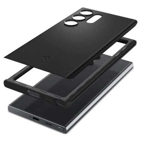 Spigen Thin Fit, black - Samsung Galaxy S24 Ultra