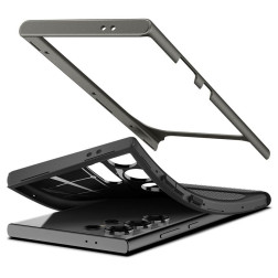 Spigen Neo Hybrid, gunmetal - Samsung Galaxy S24 Ultra