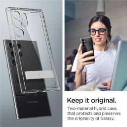 Spigen Ultra Hybrid S, crystal clear - Samsung Galaxy S24 Ultra