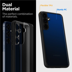 Spigen Ultra Hybrid, matte black - Samsung Galaxy A55