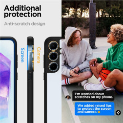 Spigen Ultra Hybrid, matte black - Samsung Galaxy A55