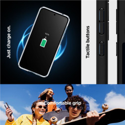 Spigen Ultra Hybrid, matte black - Samsung Galaxy A55