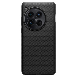 Spigen Liquid Air, matte black - OnePlus 12