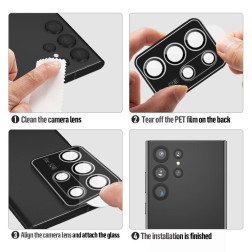 Blueo Camera Lens Protector, silver - Samsung Galaxy S24 Ultra