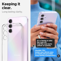 Spigen Liquid Crystal, crystal clear - Samsung Galaxy A55