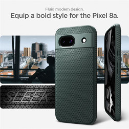 Spigen Liquid Air, abyss green - Google Pixel 8a