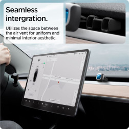 Spigen Tesla Air freshener Adapter, black - Tesla Model Y/3 2021/2022