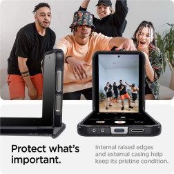 Spigen Ultra Hybrid Pro, zero one - Samsung Galaxy Z Flip6/7 FE