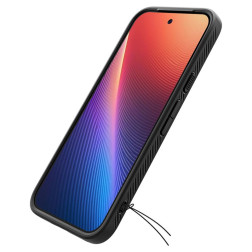Spigen Liquid Air, matte black - Google Pixel 9a