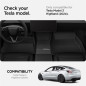 Spigen Tesla Car Mat 1&2Row, black - Tesla Model 3 (2024)