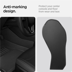 Spigen Tesla Car Mat 1&2Row, black - Tesla Model 3 (2024)