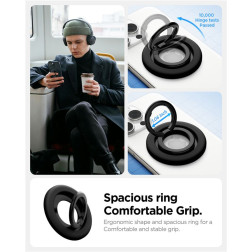 Spigen Nano Pop MagSafe Phone Holder, black sesame