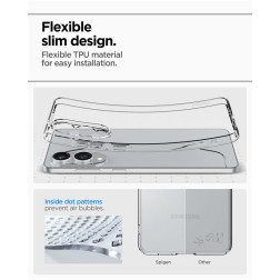 Spigen Crystal Flex, crystal clear - Samsung Galaxy S25 Edge