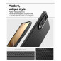 Spigen Liquid Air, matte black - Samsung Galaxy S25 Edge