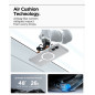 Spigen Ultra Hybrid MagSafe, clear white - Samsung Galaxy S25 Edge
