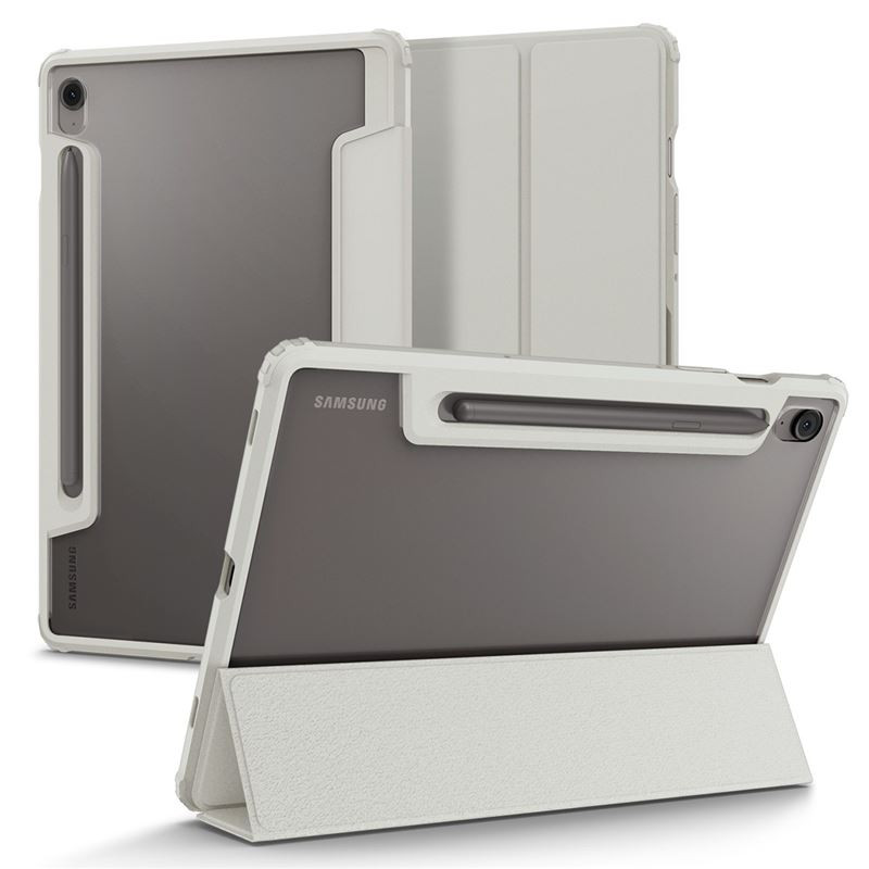 Spigen Ultra Hybrid Pro, gray - Samsung Galaxy Tab S10 FE Spigen Ultra Hybrid Pro, gray - Samsung Galaxy Tab S10 FE