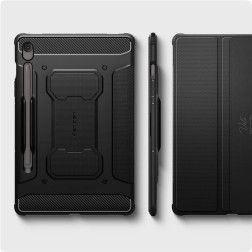 Spigen Rugged Armor Pro, black - Samsung Galaxy Tab S10 FE