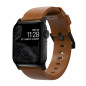 Nomad Modern Band - english tan leather, black hardware - AW 46mm/49mm Nomad Modern Band - english tan leather, black hardware - AW 46mm/49mm
