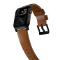 Nomad Modern Band - english tan leather, black hardware - AW 46mm/49mm Nomad Modern Band - english tan leather, black hardware - AW 46mm/49mm