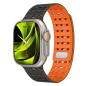 Mobile Origin Magnetic Strap, black/orange -AW Ultra 2/1(49mm)9/8/7(45mm)/6/SE/5/4(44mm)/3/2/1(42mm)