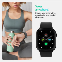 Spigen Nano Pop Band, black sesame - Apple Watch 42mm/41mm/40mm