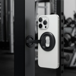 Spigen O-Mag magnetinis telefono laikiklis su reguliuojamu stovu