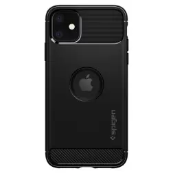 Spigen Rugged Armor, melns - iPhone 11