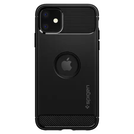 Spigen Vastupidav kaitseümbris, must - iPhone 11