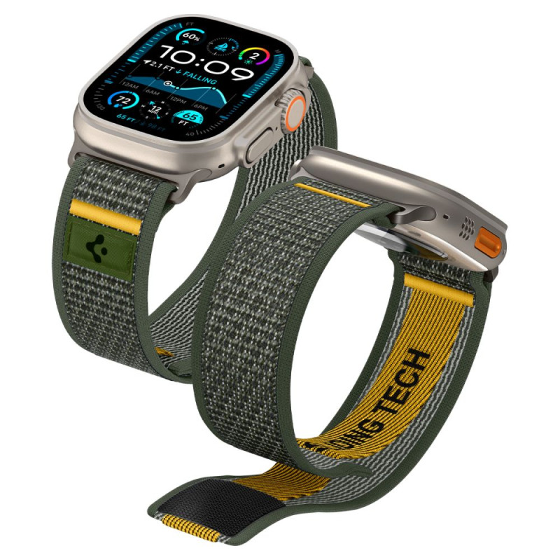 Spigen Athlex Air, active green - Apple Watch 49mm/46mm/45mm/44mm Spigen Athlex Air, active green - Apple Watch 49mm/46mm/45mm/44mm