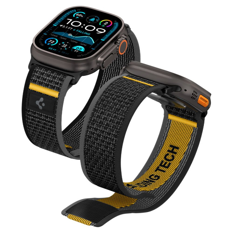 Spigen Athlex Air, active black - Apple Watch 49mm/46mm/45mm/44mm Spigen Athlex Air, active black - Apple Watch 49mm/46mm/45mm/44mm