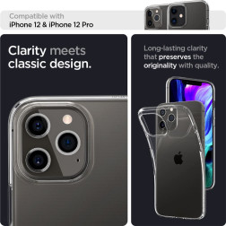Spigen Crystal Flex, clear - iPhone 12/Pro