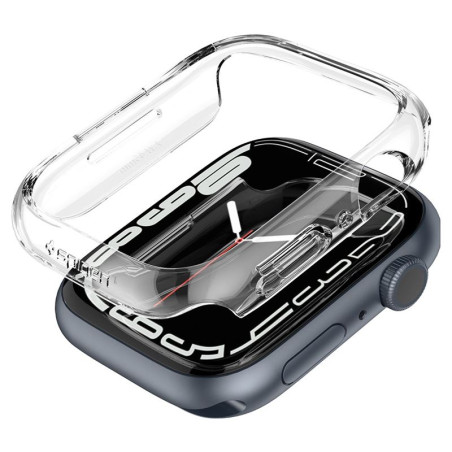 Spigen Thin Fit, clear - Apple Watch 9/8/7 45mm