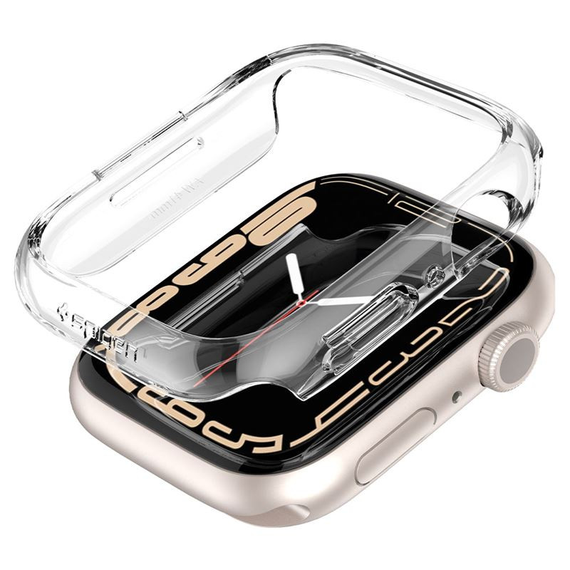 Spigen Thin Fit, clear - Apple Watch 9/8/7 41mm