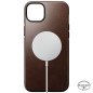 Nomad Modern Leather MagSafe Case, brown - iPhone 14 Plus