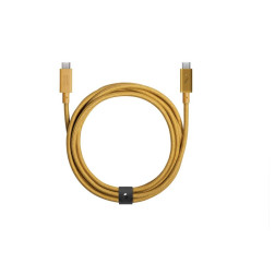 Native Union Belt Cable Pro (USB-C â€“ USB-C) 2.4m, kraft