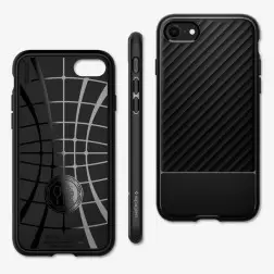 Spigen Core Armor, black - iPhone SE/8/7