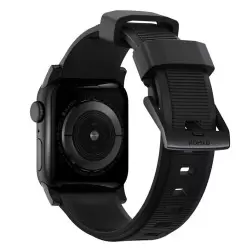 Nomad Rugged Strap, black hardware - Apple Watch 49mm/46mm/45mm/44mm/42mm