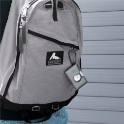 Spigen Wallet S Card Holder with Card Key Ring, gunmetal - AirTag