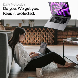 Spigen Glass tR SLIM 1 Pack - MacBook Air 15" M4/M3/M2