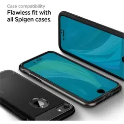 Spigen AlignMaster FC, musta - iPhone SE (2022/2020)/8/7
