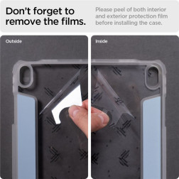 Spigen Ultra Hybrid Pro, sky blue - iPad Air 10.9" (2022/2020)/11" 2024/2025