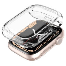 Spigen Ultra Hybrid, crystal clear - Apple Watch 9/8/7 41mm