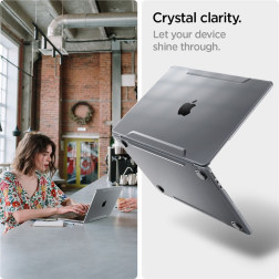 Spigen Thin Fit, crystal clear - Macbook Air 15" M4/M3/M2