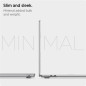 Spigen Thin Fit, crystal clear - Macbook Air 15" M4/M3/M2