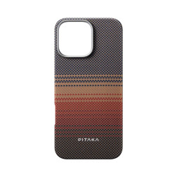 Pitaka Tactile Woven Case, Sunset - iPhone 16 Pro Max
