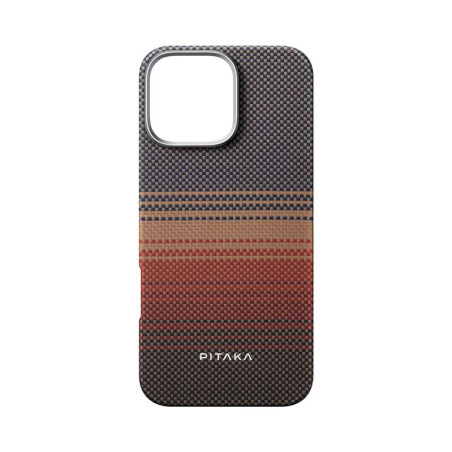 Pitaka Tactile Woven Case, Sunset - iPhone 16 Pro Max
