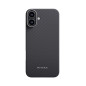 Pitaka Ultra-Slim Case, Black/Grey Twill - iPhone 16 Plus